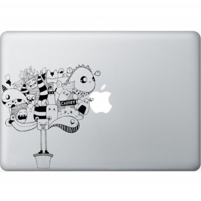 Carrot Macbook Decal 